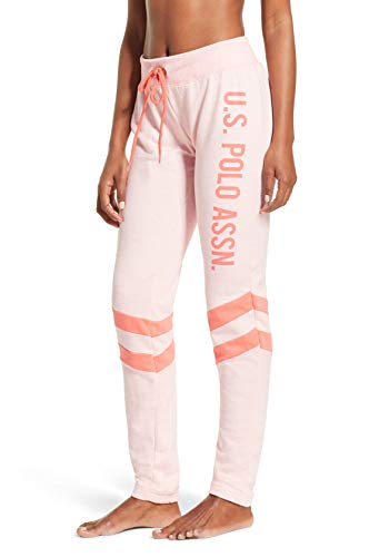 U.S. Polo Assn. Womens French Terry Jogger Lounge Sleep Sweatpants Pajamas von U.S. POLO ASSN.