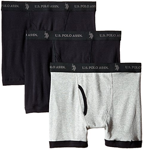 U.S. Polo Herren Boxershorts 3er Pack Baumwolle ASSN. - Mehrfarbig - Medium von U.S. Polo Assn.