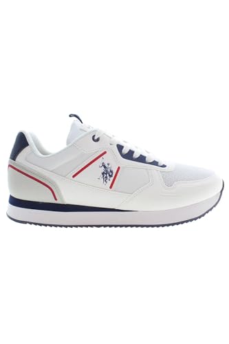 U.S.POLO ASSN. Nobil 004 White, Weiß, 44 EU von U.S. POLO ASSN.