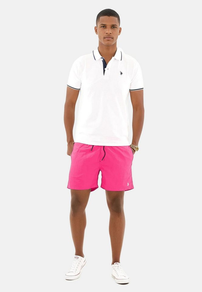 U.S. Polo Assn. Badehose mit zwei seitlichen Eingrifftaschen mit zwei seitlichen Eingrifftaschen von U.S. Polo Assn.