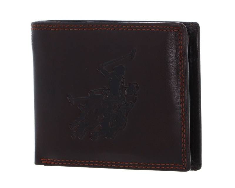 U.S. Polo Assn. Geldbörse H. Wallet Leather, aus echtem Leder mit RFID-Blocker Schutz von U.S. Polo Assn.