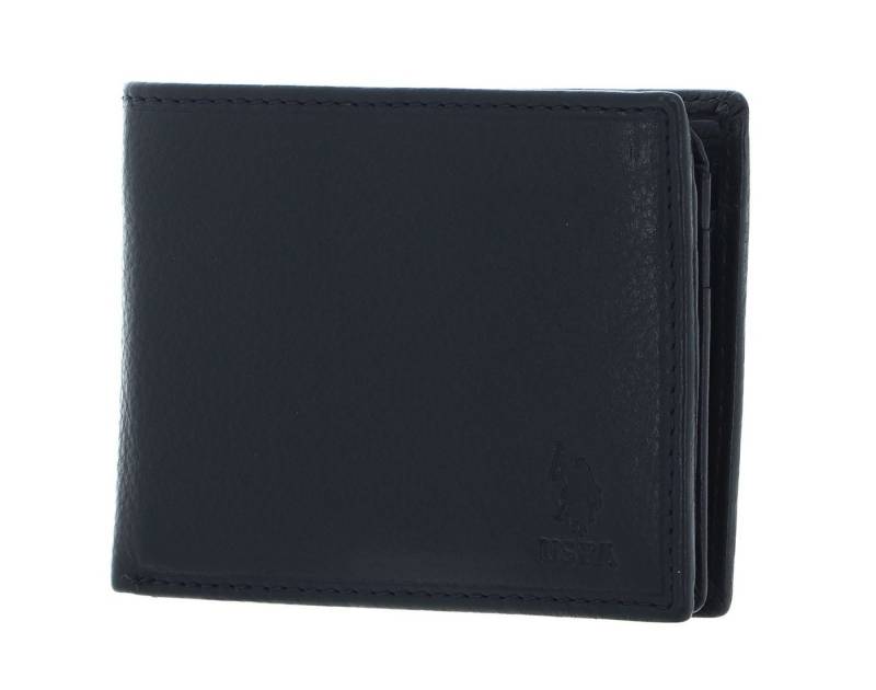 U.S. Polo Assn Geldbörse Horiz Wallet Leather, aus echtem Leder mit RFID-Blocker Schutz von U.S. Polo Assn