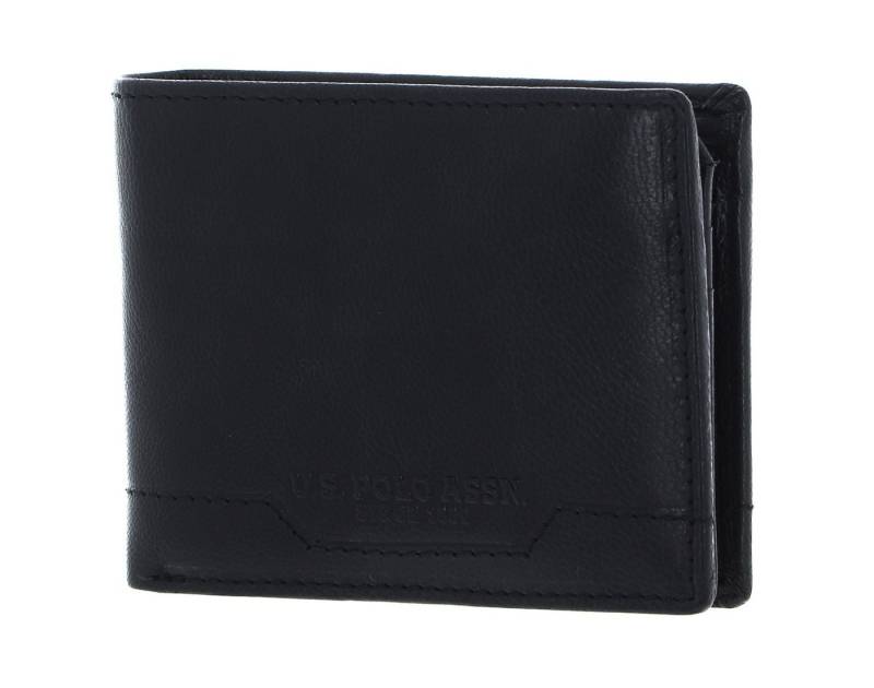 U.S. Polo Assn Geldbörse Wallet with Coin, aus echtem Leder mit RFID-Blocker Schutz von U.S. Polo Assn