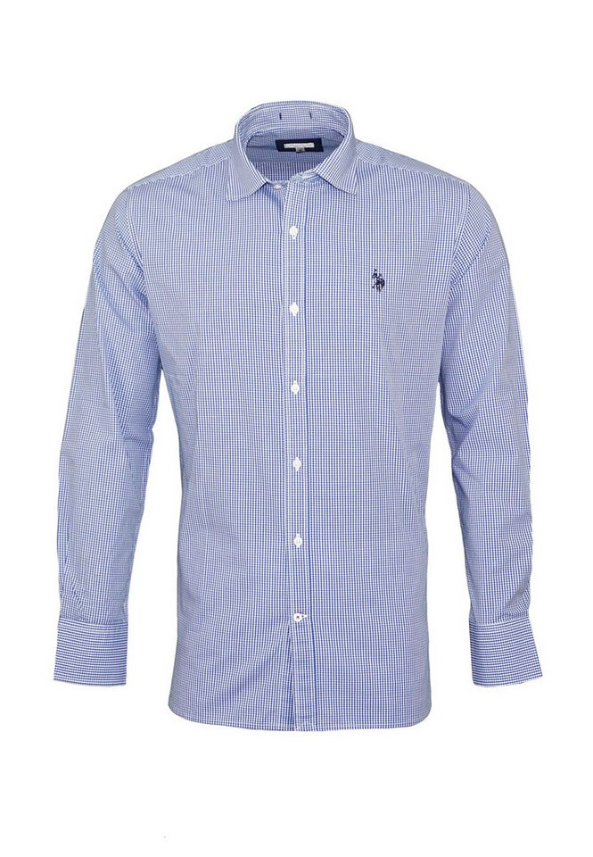 U.S. Polo Assn Langarmhemd Hemd Popline Langarmhemd Button Down Shirt (1-tlg) von U.S. Polo Assn
