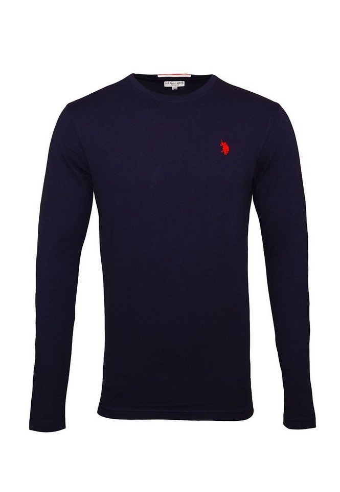 U.S. Polo Assn Longsleeve Longsleeve Langarmshirt mit Rundhalsausschnitt (1-tlg) von U.S. Polo Assn