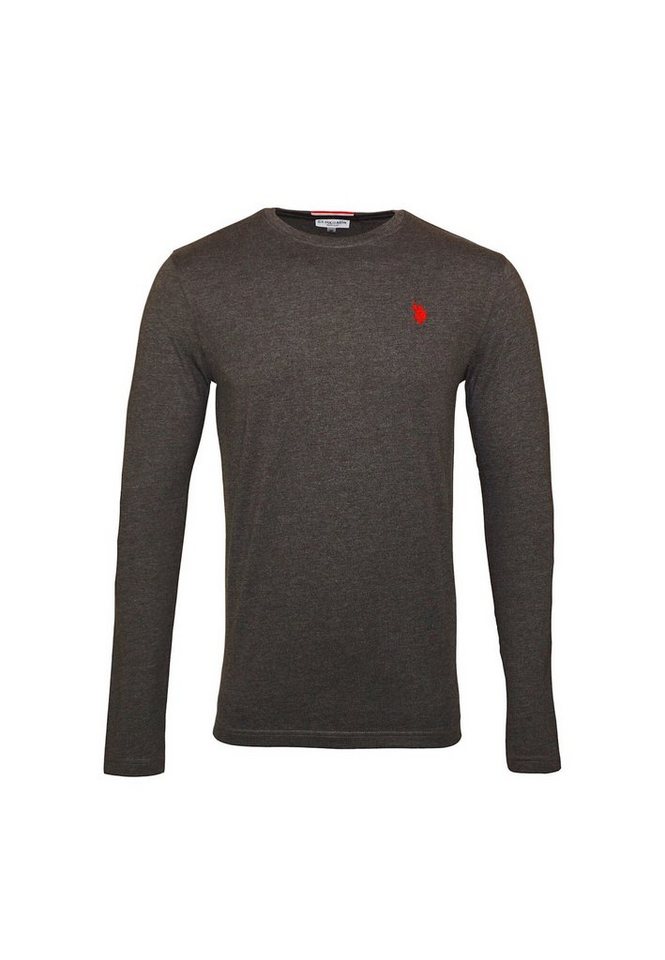 U.S. Polo Assn Longsleeve Longsleeve Langarmshirt mit Rundhalsausschnitt (1-tlg) von U.S. Polo Assn