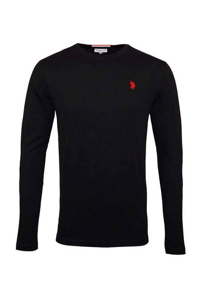 U.S. Polo Assn Longsleeve Longsleeve Langarmshirt mit Rundhalsausschnitt (1-tlg) von U.S. Polo Assn