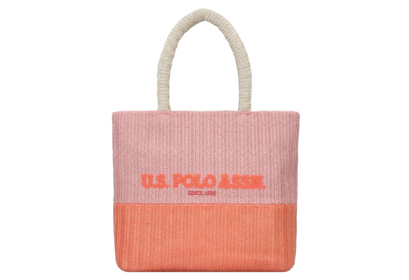 U.S. Polo Assn Schultertasche Straw 04, Polyethylen, Polypropylen von U.S. Polo Assn