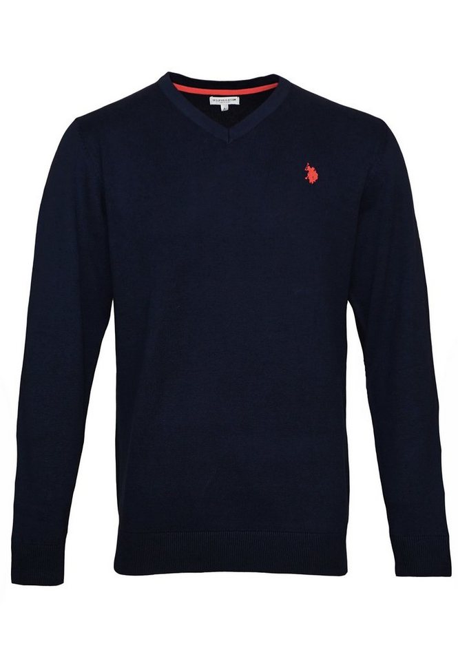 U.S. Polo Assn Strickpullover Pullover Strickpullover V-Neck Sweater (1-tlg) von U.S. Polo Assn