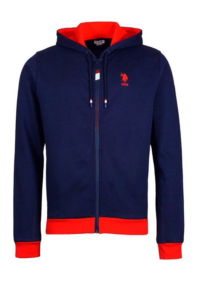 U.S. Polo Assn Sweatjacke Jacke Hooded Sweatshirt (1-tlg) von U.S. Polo Assn