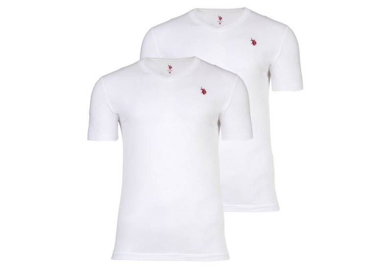 U.S. Polo Assn T-Shirt Herren T-Shirt 2er Pack Baumwolle (Packung, 2er Pack) von U.S. Polo Assn