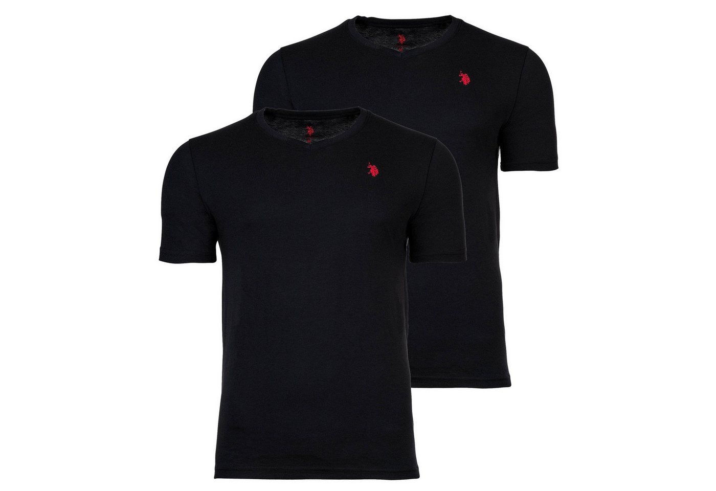 U.S. Polo Assn T-Shirt Herren T-Shirts, 2er Pack - V-Neck, (Packung, 2er Pack) von U.S. Polo Assn