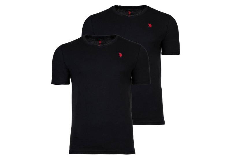 U.S. Polo Assn T-Shirt Herren T-Shirts, 2er Pack - V-Neck, (Packung, 2er Pack) von U.S. Polo Assn