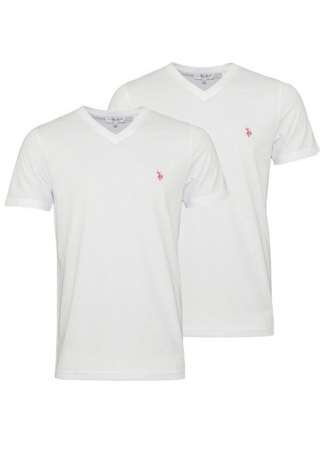 U.S. Polo Assn T-Shirt Shirts 2er Pack V-Neck T-Shirts (2-tlg., 2) von U.S. Polo Assn