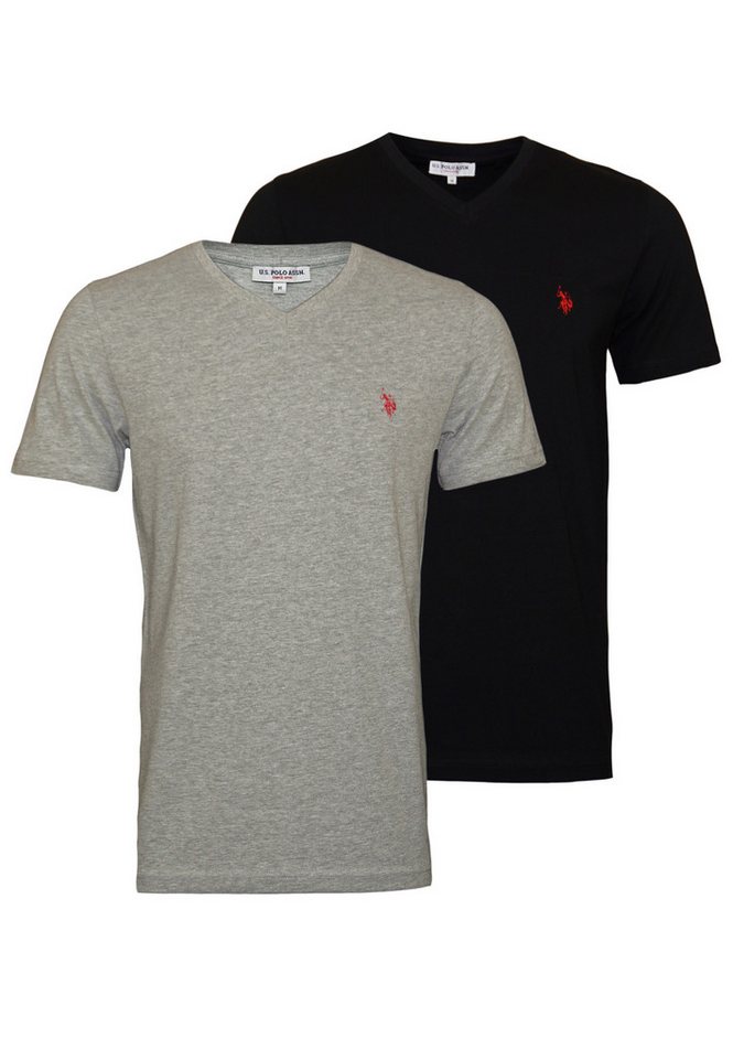 U.S. Polo Assn T-Shirt Shirts 2er Pack V-Neck T-Shirts von U.S. Polo Assn