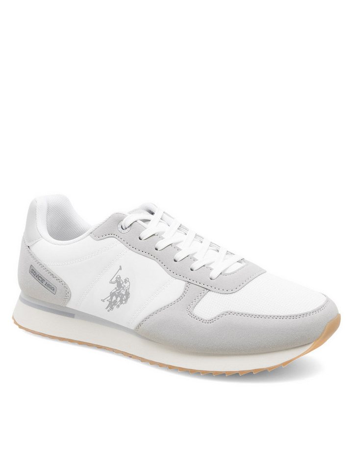 U.S. Polo Assn. U.S. Polo Assn. Sneakers Herren ALTENA001A Weiß, Grau Sneaker von U.S. Polo Assn.