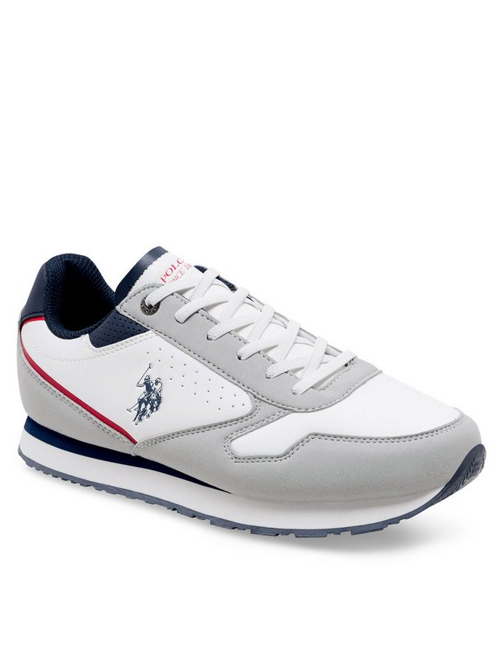 U.S. Polo Assn. U.S. Polo Assn. Sneakers Jungen NOBIK001C Weiß, Grau Sneaker von U.S. Polo Assn.