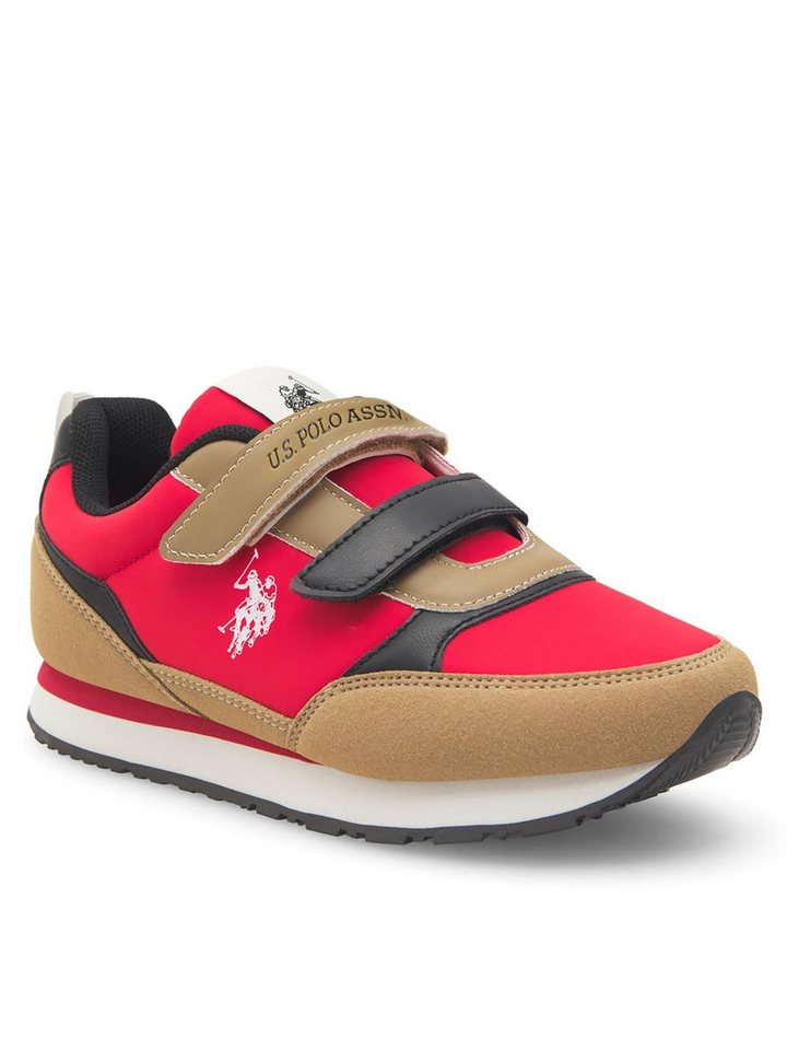 U.S. Polo Assn. U.S. Polo Assn. Sneakers Jungen NOBIK012A Rot, Bunt Sneaker von U.S. Polo Assn.