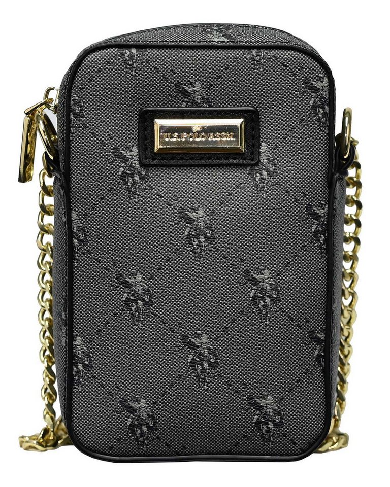 U.S. Polo Assn Handytasche U.S.POLO ASSN. Hampton Mini Bag printed PU Fb. Black von U.S. Polo Assn