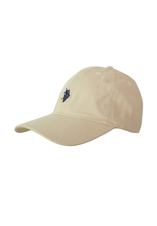 U.S. Polo Assn. Flat Cap Cap Basecap Polomütze rundes Dach (1-St) von U.S. Polo Assn.