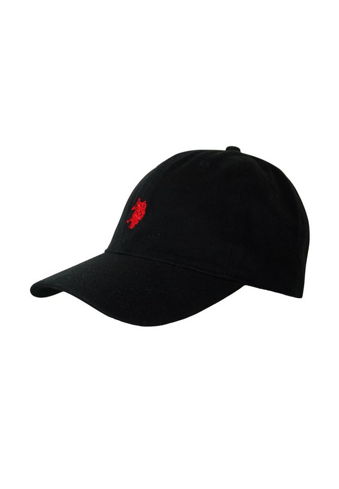 U.S. Polo Assn. Flat Cap Cap Basecap Polomütze rundes Dach (1-St) von U.S. Polo Assn.