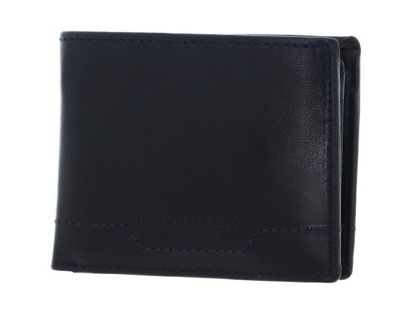U.S. Polo Assn. Geldbörse Wallet with Coin, aus echtem Leder mit RFID-Blocker Schutz von U.S. Polo Assn.