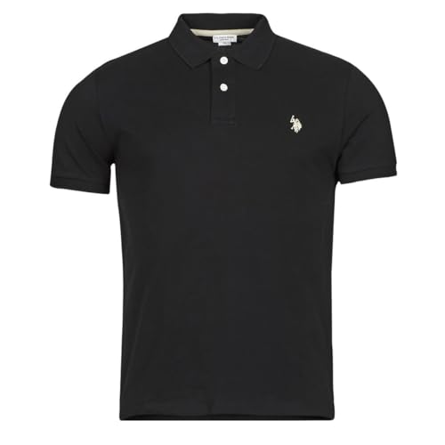 U.S. Polo Assn. Herren Klassisches Poloshirt (Farbgruppe 1 von 2) Polohemd, Schwarz/Weiß, XL von U.S. Polo Assn.