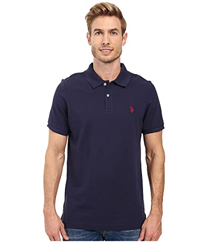 U.S. Polo Assn. Klassisches Poloshirt für Herren., Klassisches Marineblau, X-Groß von U.S. Polo Assn.