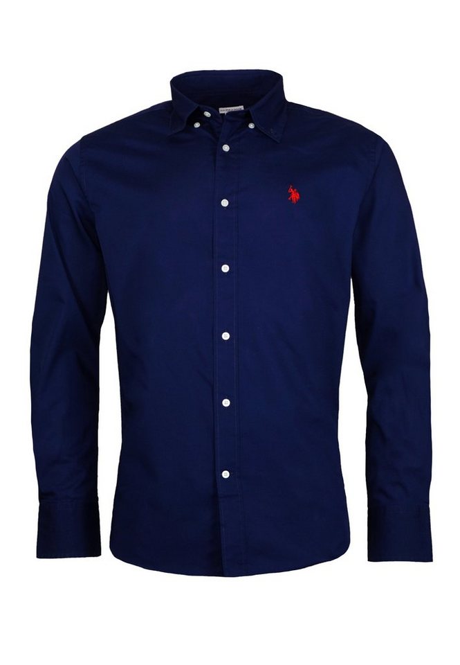 U.S. Polo Assn. Langarmhemd Hemd Popeline Longsleeve Shirt (1-tlg) von U.S. Polo Assn.