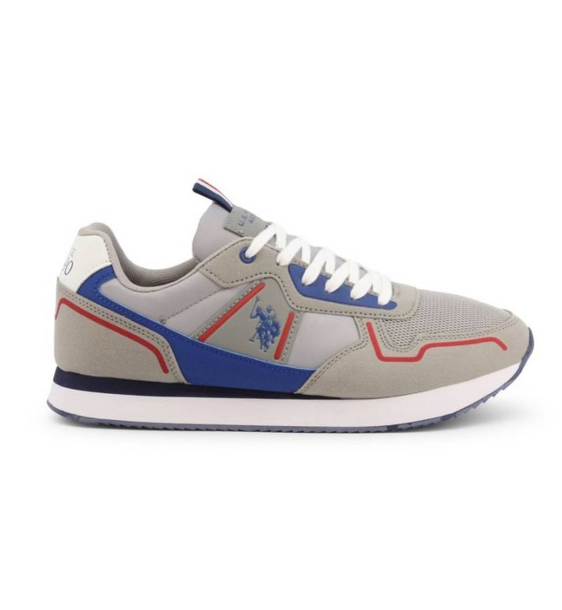 U.S. Polo Assn. NOBIL004M-LGRBLU grau/blau Herren Sneaker von U.S. Polo Assn.