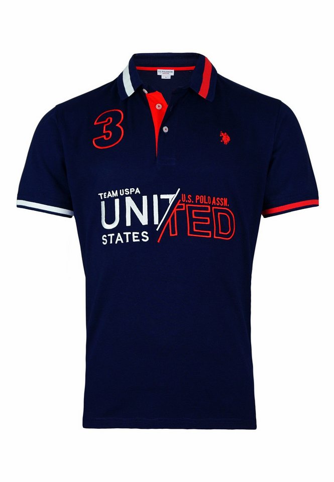 U.S. Polo Assn. Poloshirt Poloshirt kurzarm für Damen (1-tlg., keine Angabe) von U.S. Polo Assn.
