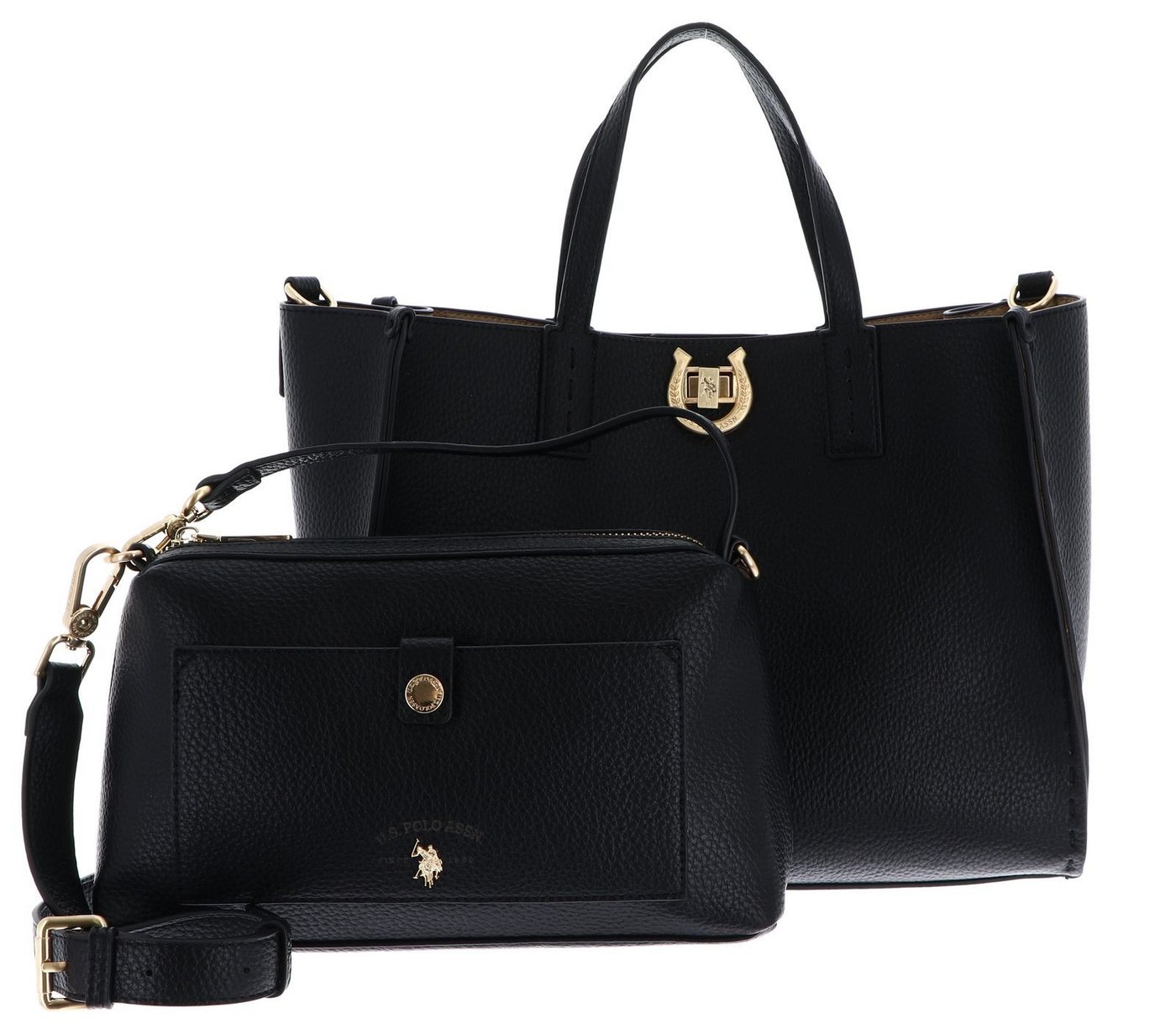 U.S. Polo Assn. Schultertasche Double Handle With Extra Bag (Set, 2-tlg) von U.S. Polo Assn.