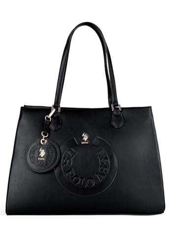 U.S. Polo Assn. - Shopper Tasche The Oxford Shopping aus polyurethan, schwarz (42 X 17 X 30 cm) von U.S. Polo Assn.