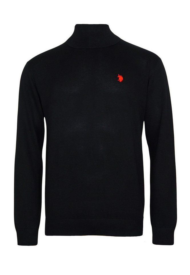 U.S. Polo Assn. Strickpullover Pullover Rollkragen Feinstrick (1-tlg) von U.S. Polo Assn.