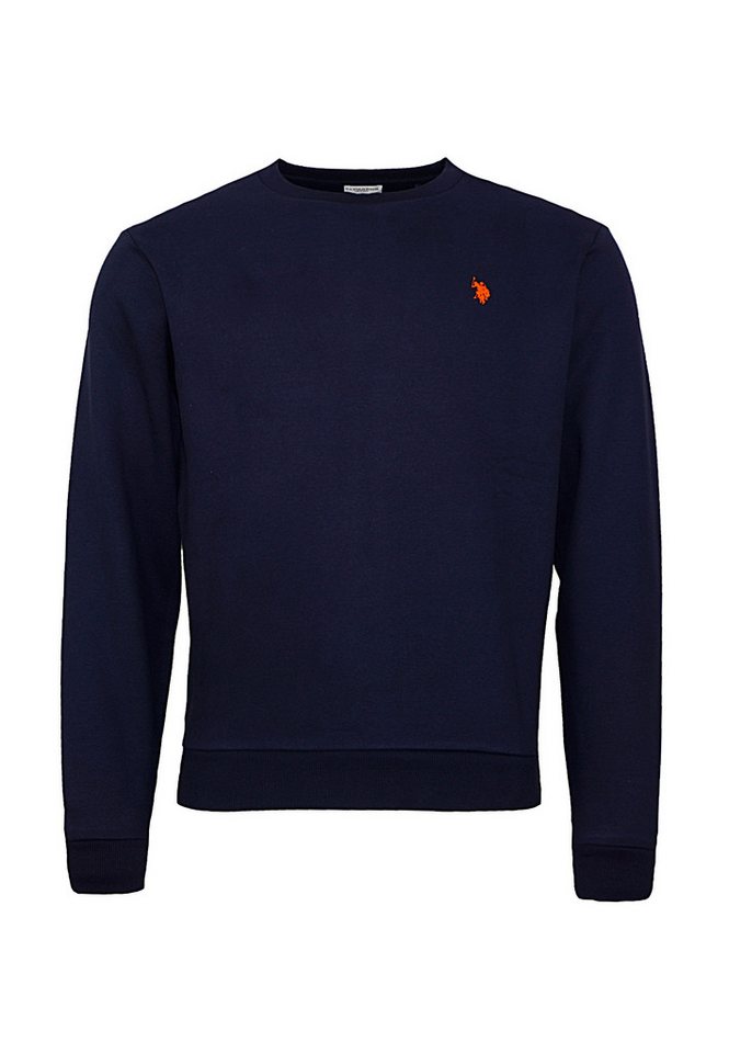 U.S. Polo Assn. Sweatshirt Sweater Pullover Orange Typ (1-tlg) von U.S. Polo Assn.