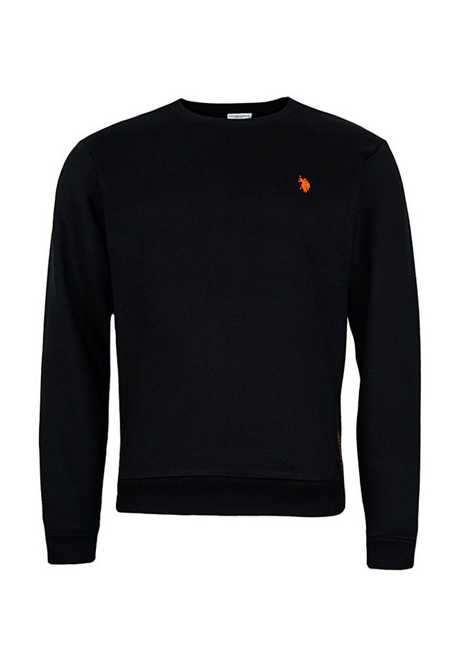 U.S. Polo Assn. Sweatshirt Sweater Pullover Orange Typ (1-tlg) von U.S. Polo Assn.