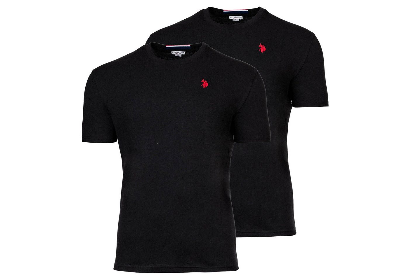 U.S. Polo Assn. T-Shirt Herren T-Shirt 2er Pack Baumwolle (Packung, 2er Pack) von U.S. Polo Assn.