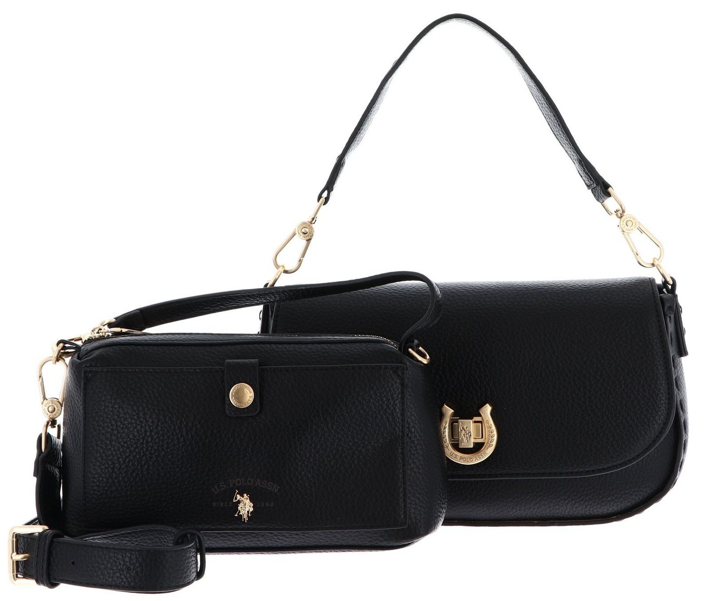 U.S. Polo Assn. Umhängetasche Flap Crossbody Bag With Extra Bag (Set, 2-tlg) von U.S. Polo Assn.
