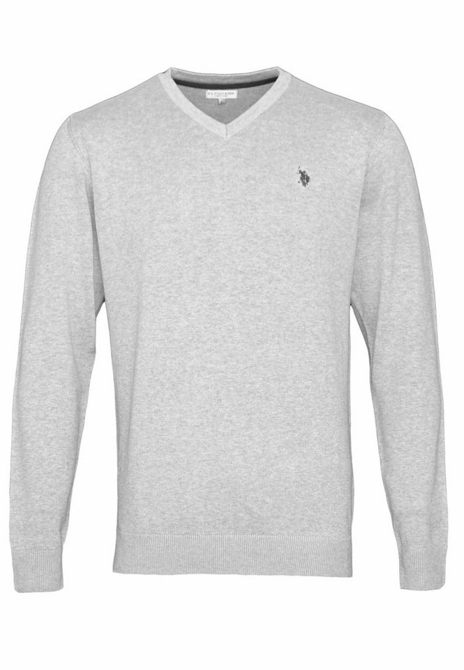U.S. Polo Assn. V-Ausschnitt-Pullover V-Pullover für Herren (1-tlg) von U.S. Polo Assn.