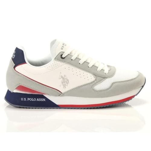 Us polo Turnschuhe Mann Beige NOBIL003M 3HY4-WHI-DBL08 von U.S. POLO ASSN.