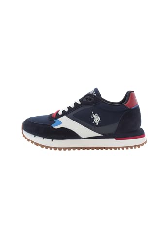 U.S. Polo Assn. - Sneakers JUSTIN001M4NH1 aus Synthetik für Herren, blau, 40 EU von U.S.POLO ASSN.