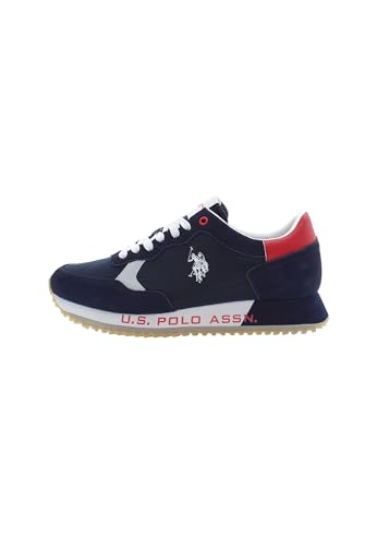U.S. Polo Assn. - Turnschuhe CLEEF006M/5NS1 aus Textil, Navy blau (44) von U.S.POLO ASSN.