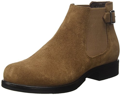 U.S. POLO ASSN. Damen Sharyn Suede Chelsea-Stiefel, Taupe, 41 EU von U.S. POLO ASSN.