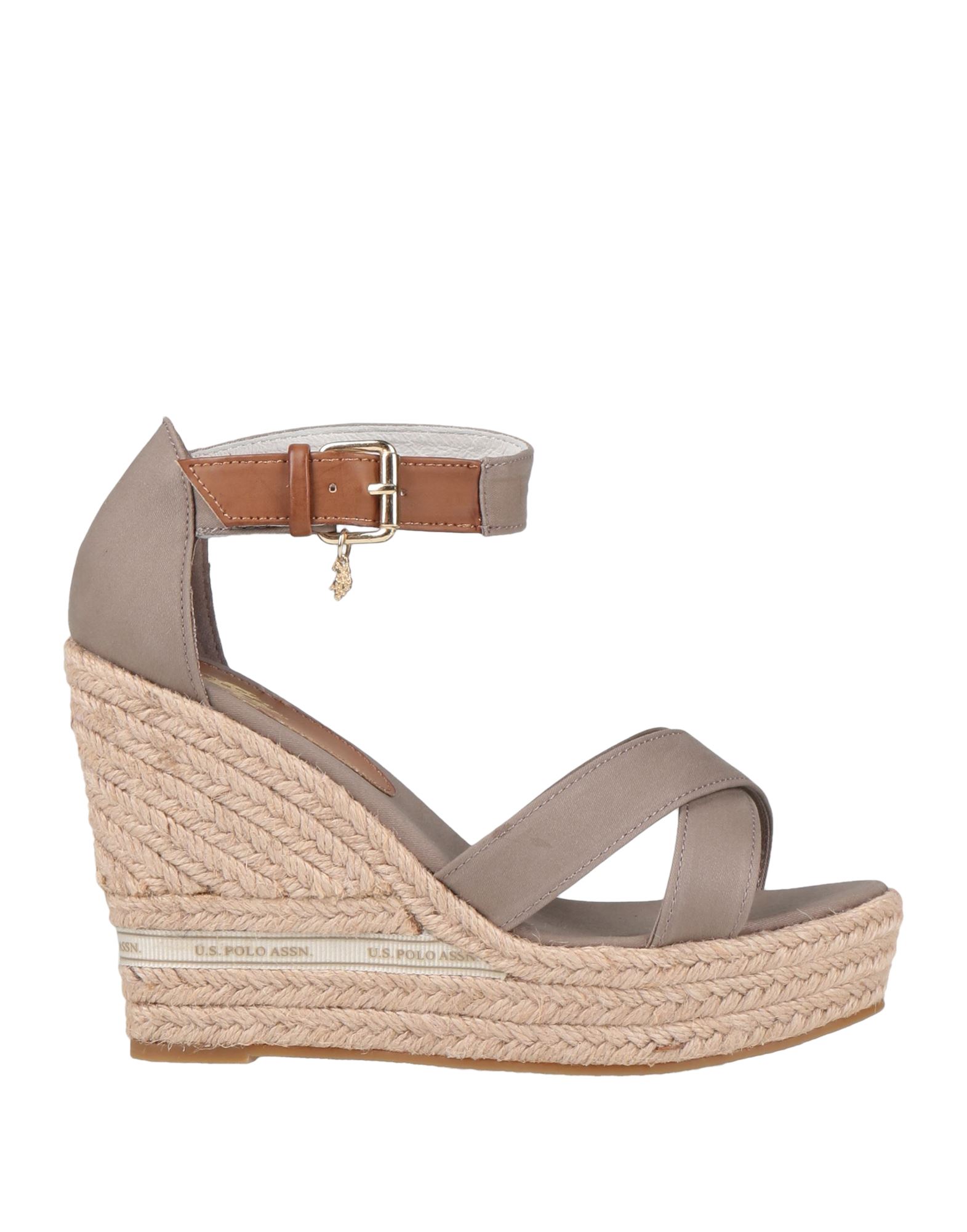 U.S.POLO ASSN. Espadrilles Damen Khaki von U.S.POLO ASSN.