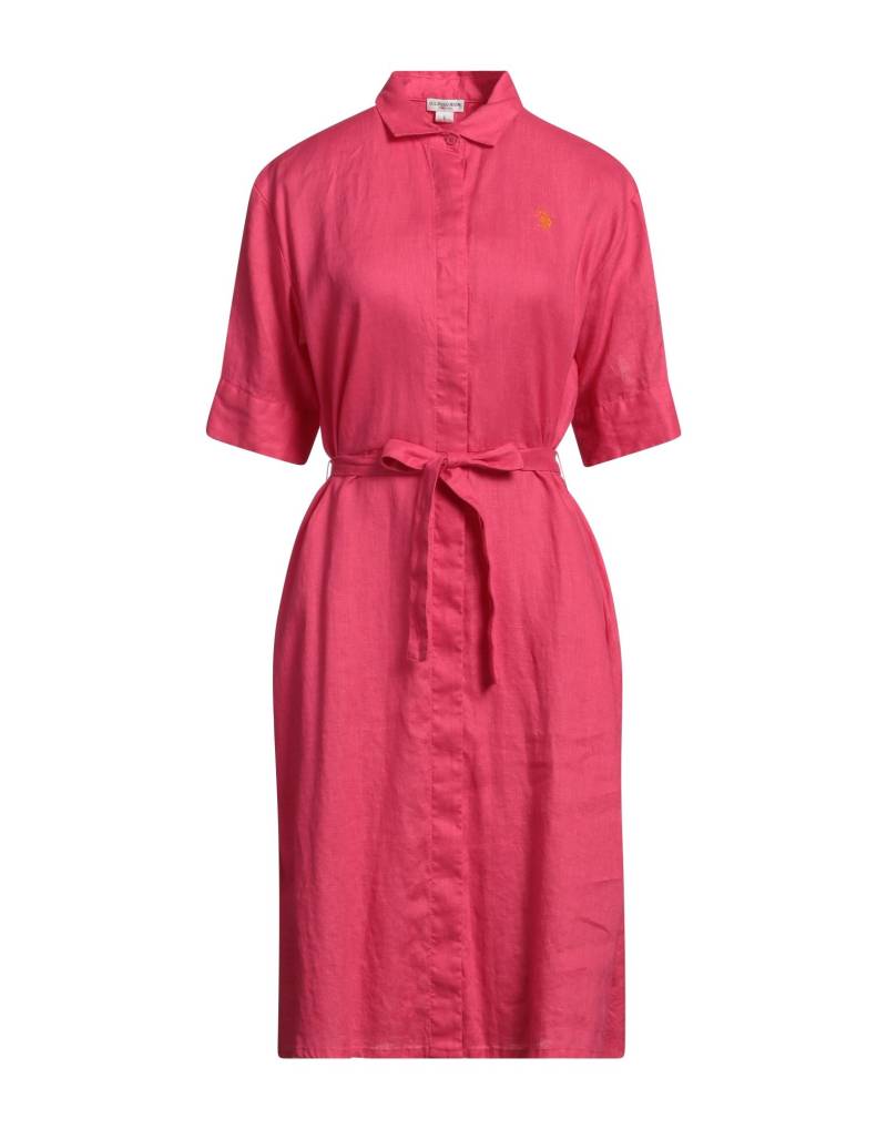 U.S.POLO ASSN. Midi-kleid Damen Fuchsia von U.S.POLO ASSN.