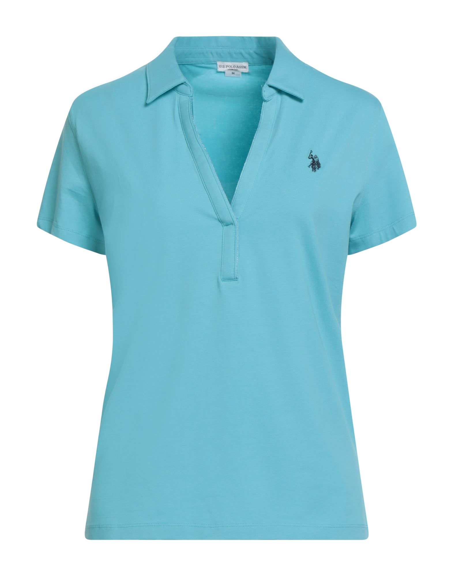 U.S.POLO ASSN. Poloshirt Damen Azurblau von U.S.POLO ASSN.