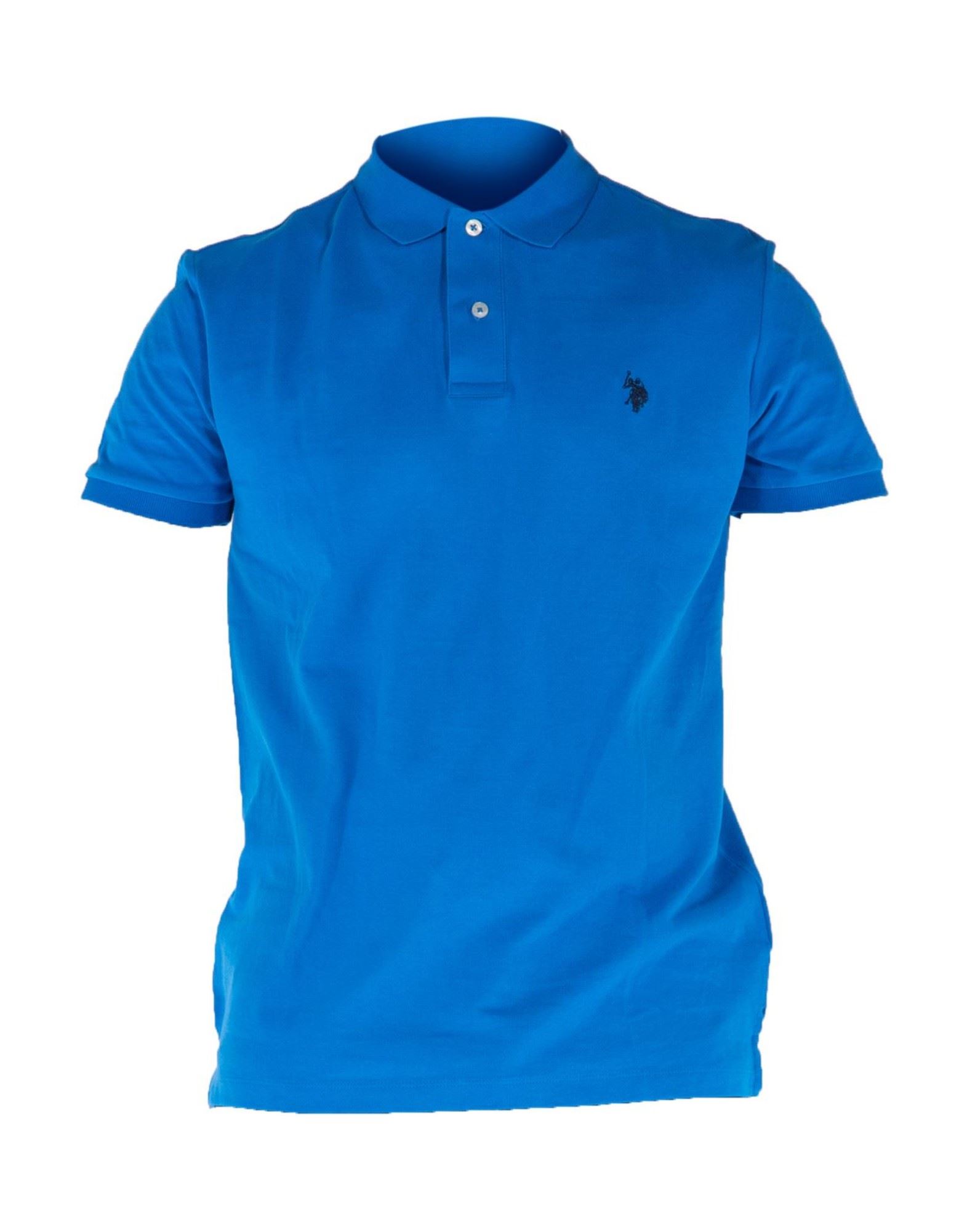 U.S.POLO ASSN. Poloshirt Herren Azurblau von U.S.POLO ASSN.