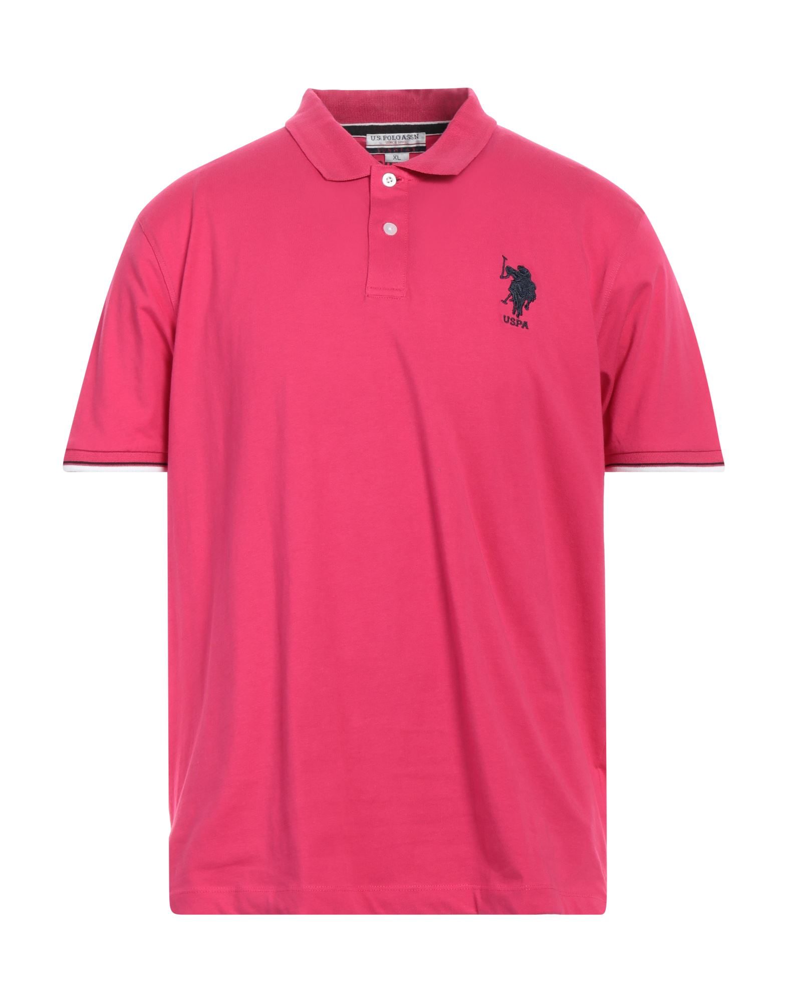 U.S.POLO ASSN. Poloshirt Herren Fuchsia von U.S.POLO ASSN.