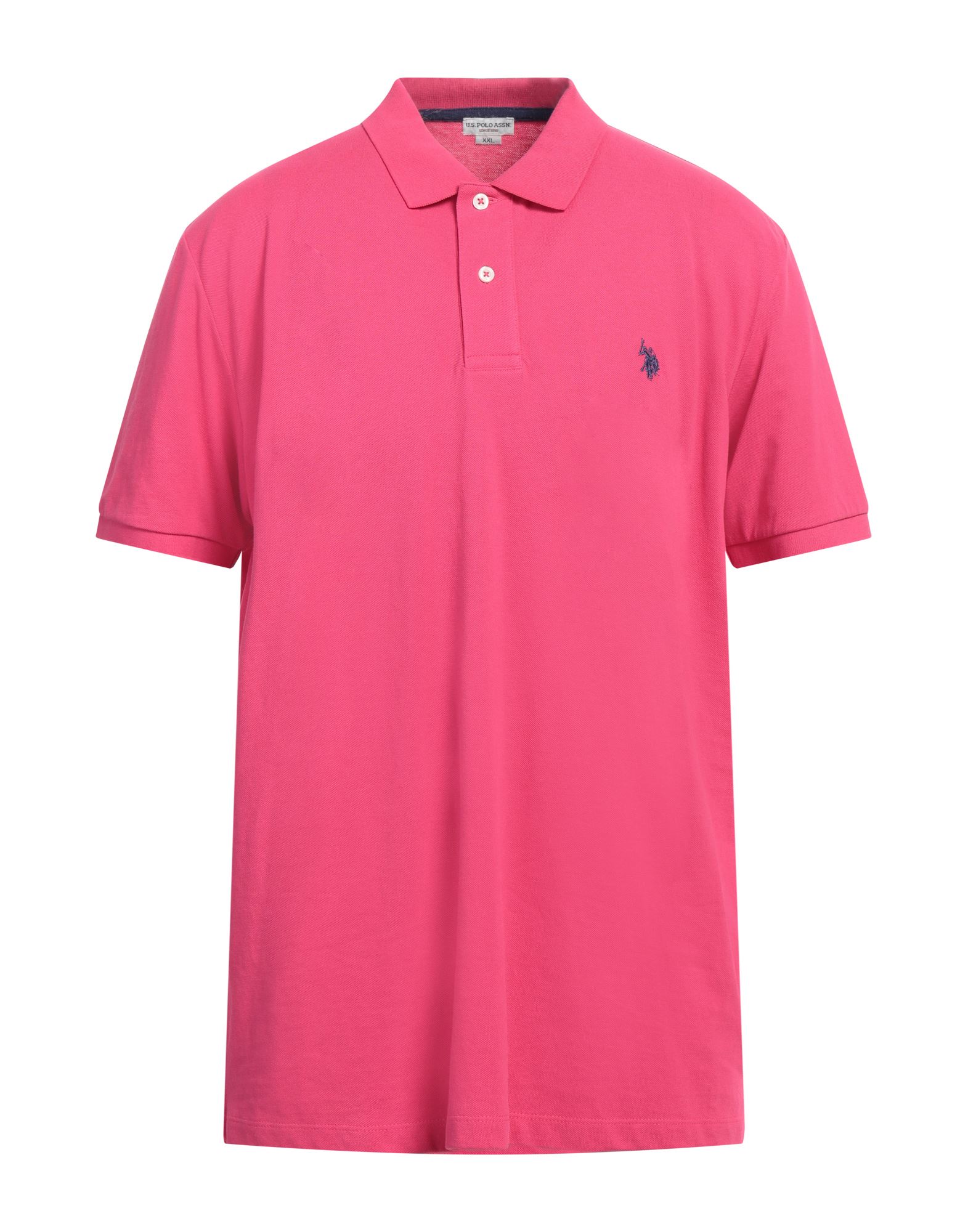 U.S.POLO ASSN. Poloshirt Herren Fuchsia von U.S.POLO ASSN.