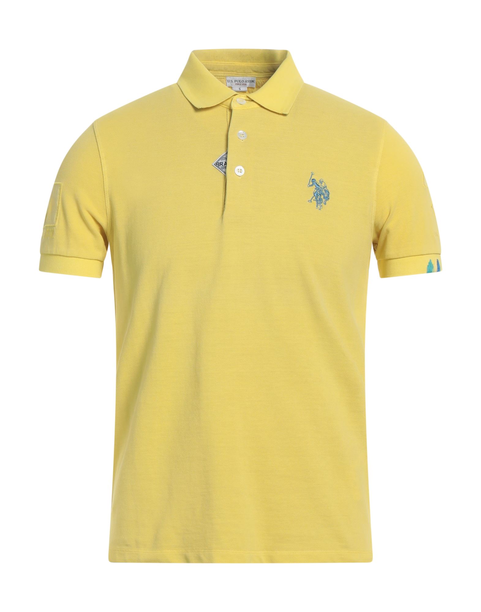 U.S.POLO ASSN. Poloshirt Herren Gelb von U.S.POLO ASSN.